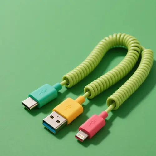 一拖三伸縮充電線